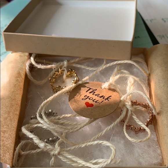 3 (Yellow, White, Rose Gold) Rings - Picture 4 of 4